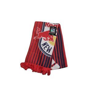 Adidas New York RedBull Football Soccer Scarf Red/Blue Brand New
